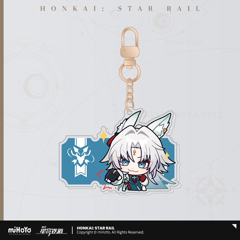 Acrylic Strap [Honkai: Star Rail] - Série Emoticônes / Sticker vol.3