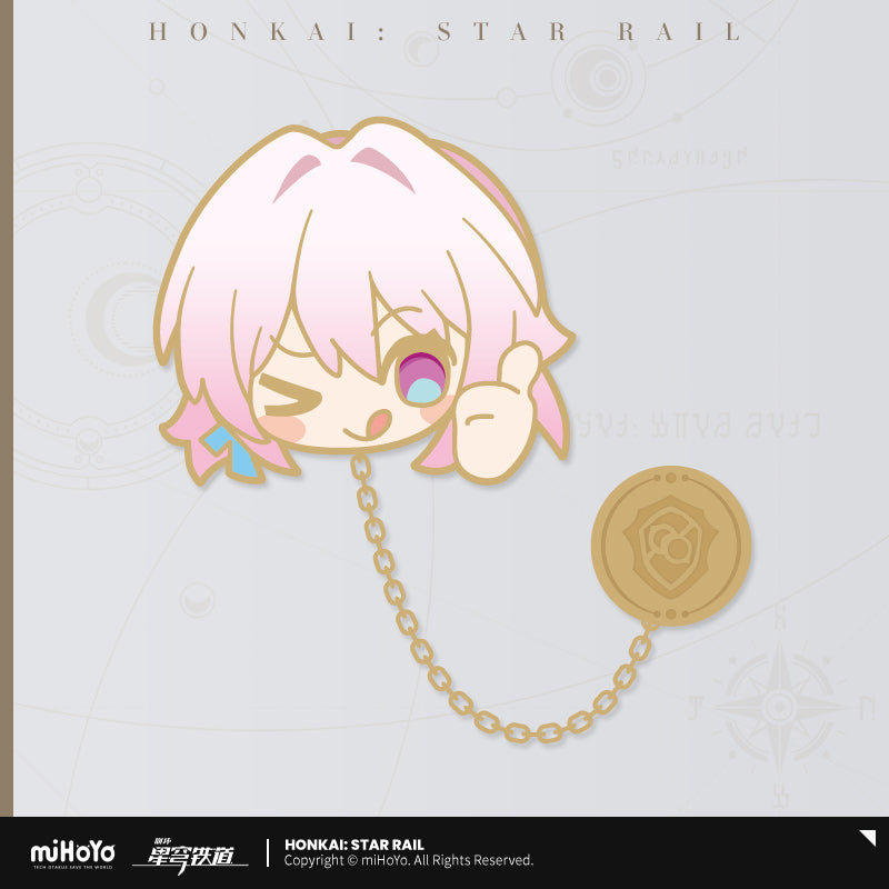 Badge Metal [Honkai: Star Rail] - Pom Pom Exhibition Series Vol.2