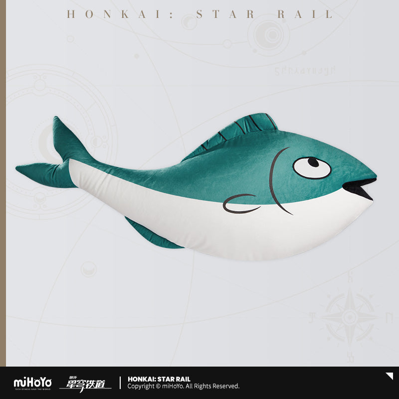 Peluche transformable [Honkai: Star Rail] - Qingque - Mahjong Tile / Blue Fish