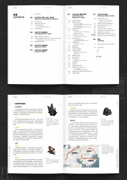 Artbook Encyclopedia [Arknights] Terra : A Journey -  Official World View Setting Collection