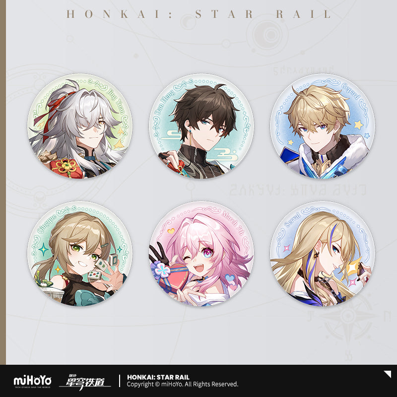 Badge [Honkai: Star Rail] - Cosmic Candy House series (plusieurs modèles)