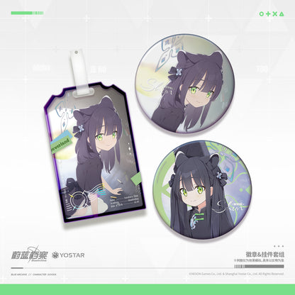 Badges + Acrylic Strap Set [Blue Archive] Catch in Neverland (Plusieurs modèles)