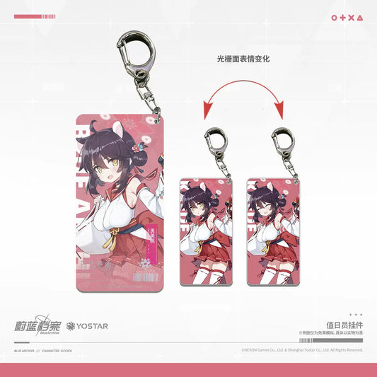 Acrylic Strap avec 1 face Lenticulaire [Blue Archive] Isami Kaede