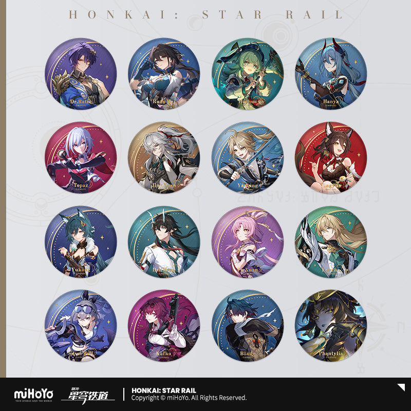 Badge [Honkai: Star Rail] - Interstellar Travel Series (plusieurs modeles)