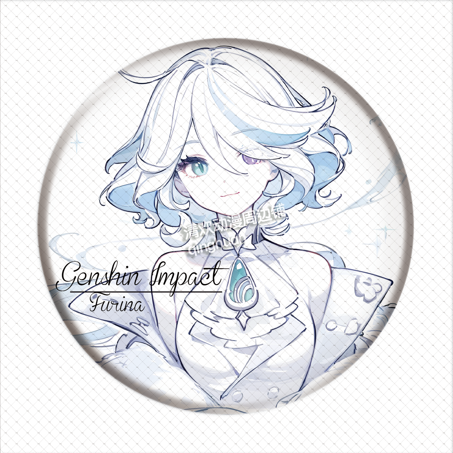 Badge [Genshin Impact] - Line Art