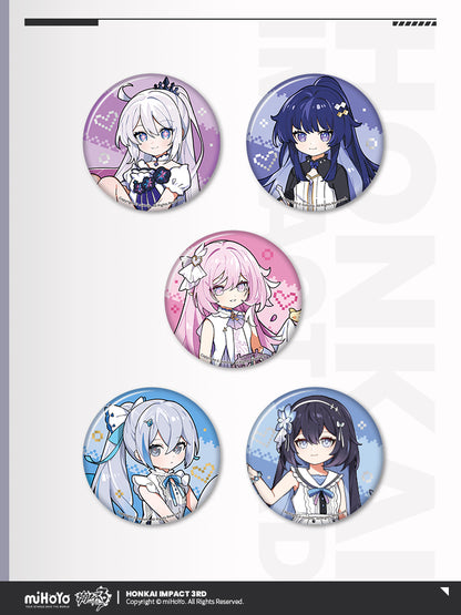 Badge [Honkai Impact 3rd] - Chibi Herrscher series vol2. (plusieurs modèles)