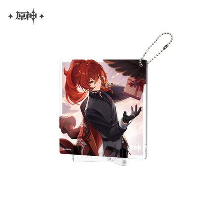 Acrylic strap / coaster avec standee [Genshin Impact] Fateful Day series (Plusieurs modèles)