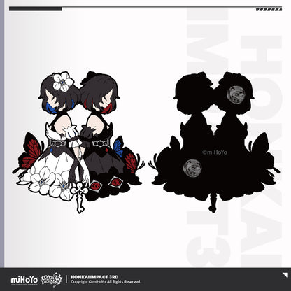 Broche pins [Honkai Impact 3rd] - Character theme vol.1 (plusieurs modèles)