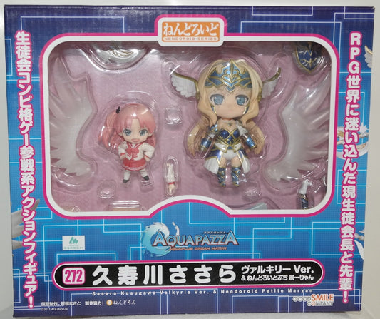 Nendoroid 272 [AQUAPAZZA] Sasara Kusugawa Valkyrie Ver. & Nendoroid Petite Maryan