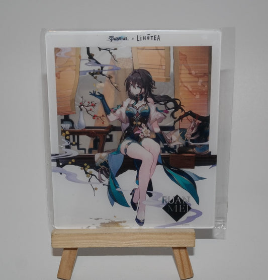 Carte Acrylic [Honkai: Star Rail] - Ruan Mei - LiHO Tea Collab