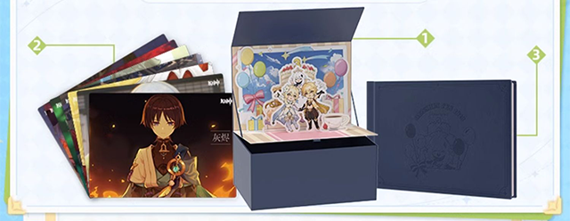 [Genshin Impact] Cartes de collection Gift Box - Genshin FES 2023