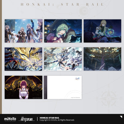 (> 01/06/24) Postcard Set [Honkai: Star Rail] - 1st Anniversary Celebration