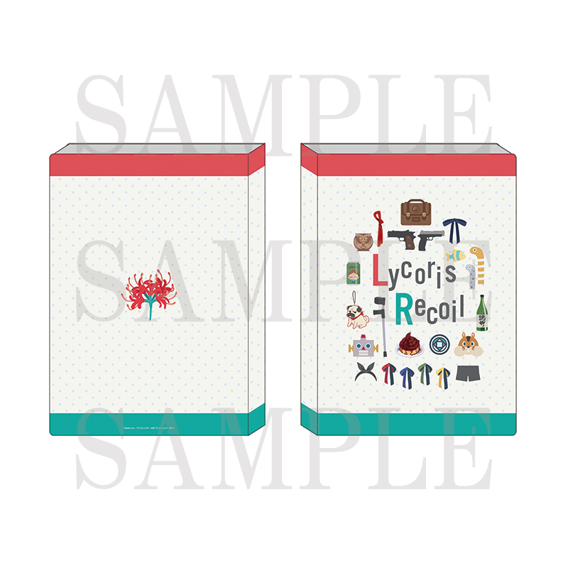 A4 Clear File Storage Holder d'évènement [Lycoris Recoil] Event Exhibition Lycoris Recoil ~Seize the Day~