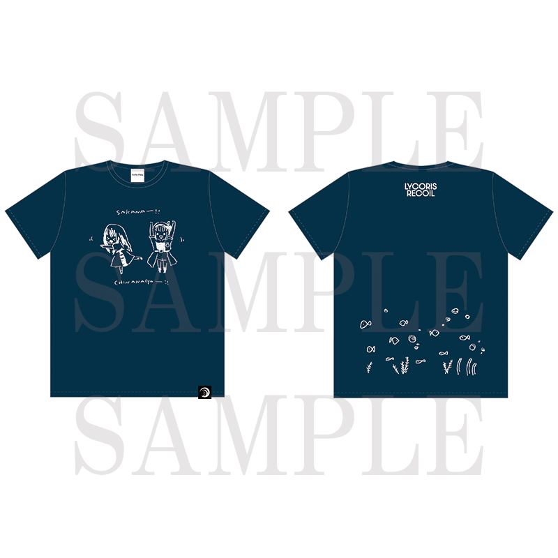 T-shirt (Design A)[Lycoris Recoil] Event Exhibition Lycoris Recoil ~Seize the Day~