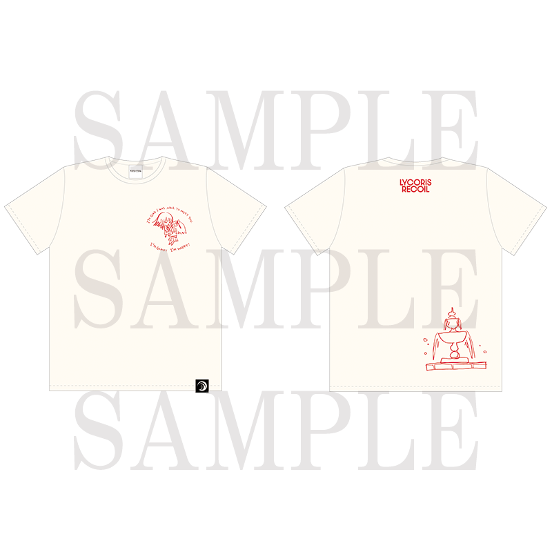 T-shirt (Design B) [Lycoris Recoil] Event Exhibition Lycoris Recoil ~Seize the Day~