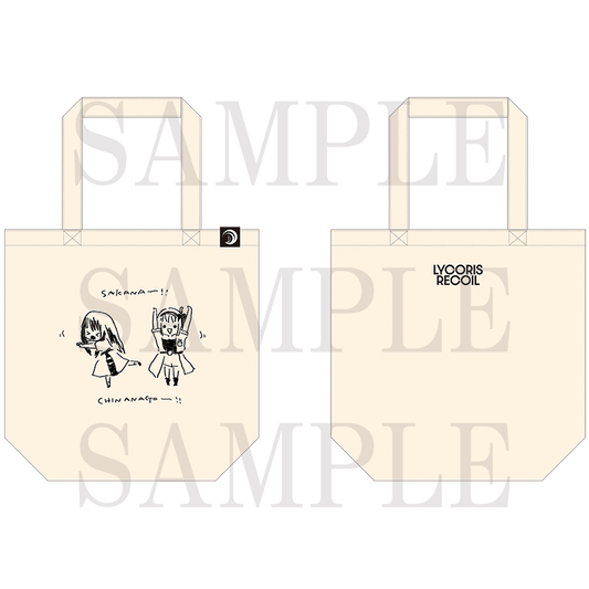 Tote bag (3 types au total) [Lycoris Recoil] Event Exhibition Lycoris Recoil ~Seize the Day~