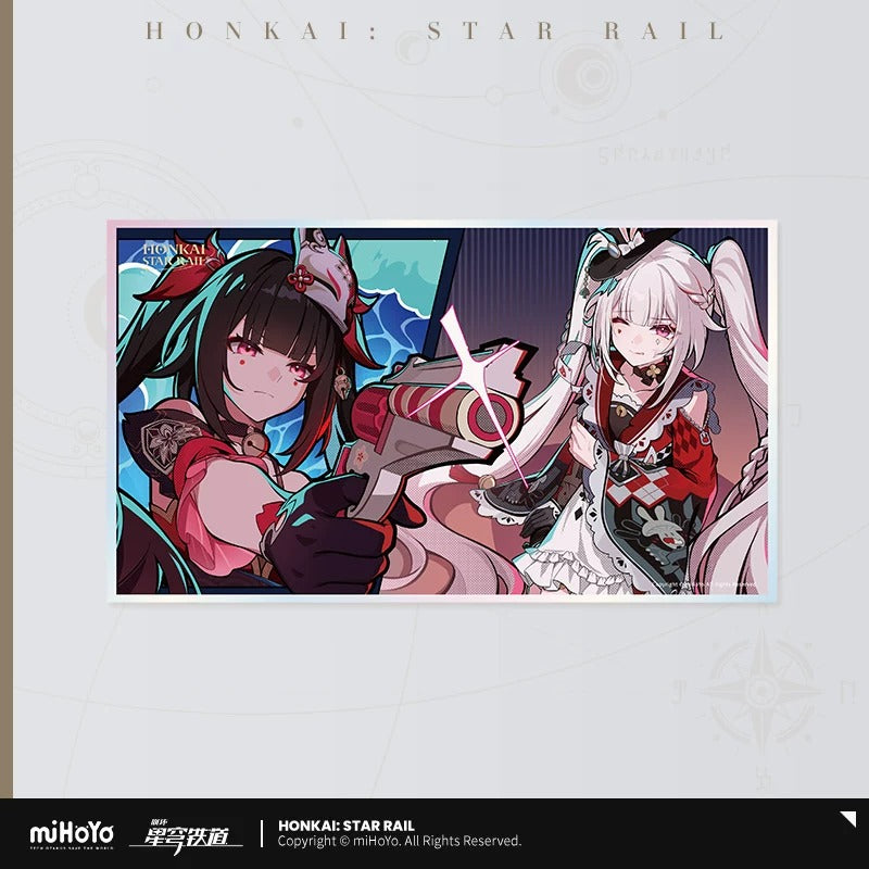 Acrylic Shikishi [Honkai: Star Rail] - Let Laugther be in the Arcadia - Memories With You Series