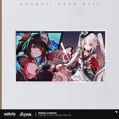 Acrylic Shikishi [Honkai: Star Rail] - Let Laugther be in the Arcadia - Memories With You Series