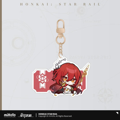 Acrylic Strap [Honkai: Star Rail] - Série Emoticônes / Sticker vol.8