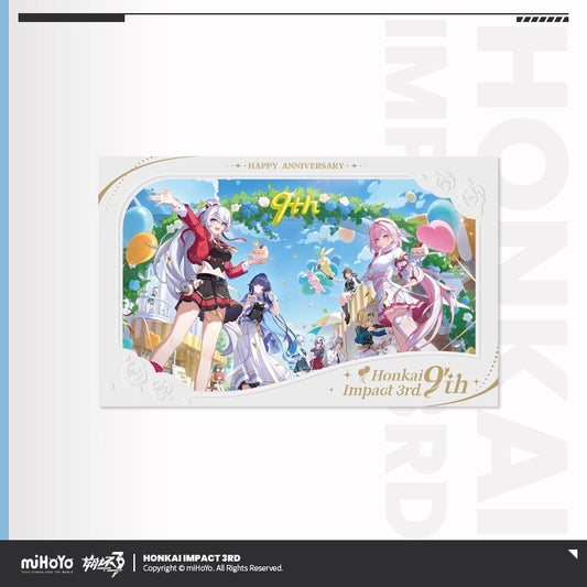 Carte Commémorative [Honkai impact 3rd] - 9th Anniversary Celebration - Limited