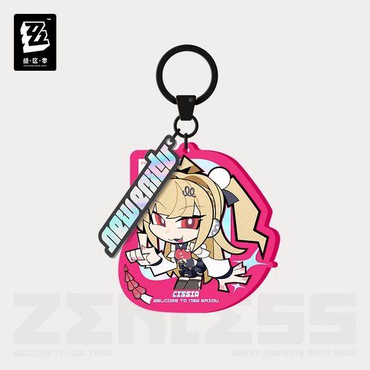 Acrylic Strap [ZZZ Zenless Zone Zero] - Metropolitan Order Division - Chibi Series