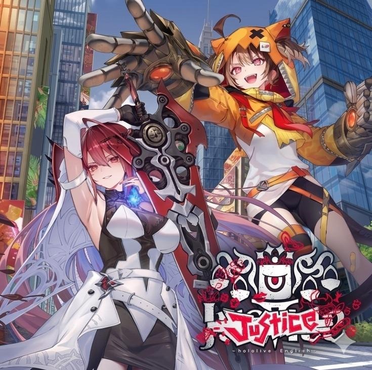 [Hololive Production] Hololive Official Card Game - Start Deck - hSD013e - Oshi JUSTICE (ENG)