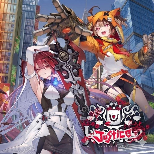 [Hololive Production] Hololive Official Card Game - Start Deck - hSD013e - Oshi JUSTICE (ENG)