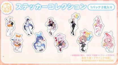 (Vente limitée jusqu'au 10 Avril 2026) Sticker Set [Honkai Impact 3rd] - Donki x Medicos Collab 2026 (Aleatoire)