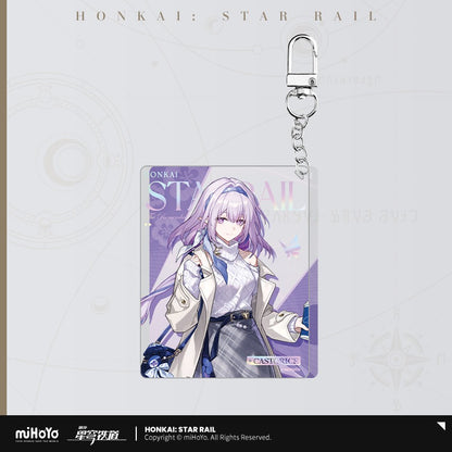 Acrylic Keychain [Honkai: Star Rail] - Train Travel series - Luckin Cafe Collab General Sale
