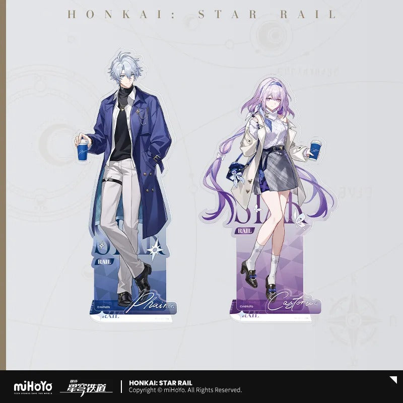 Acrylic Stand [Honkai: Star Rail] - Train Travel series - Luckin Cafe Collab General Sale
