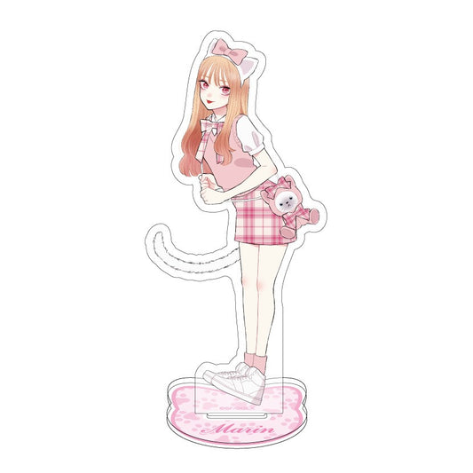 Acrylic Stand [Sono Bisque Doll wa Koi o Suru online kuji] - Marin Kitagawa Pink Check - Online Lottery