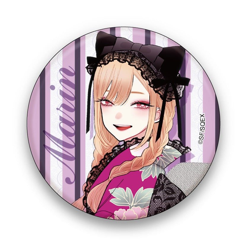 Badge [Sono Bisque Doll wa Koi o Suru online kuji] - Marin Kitagawa Kimono - Online Lottery