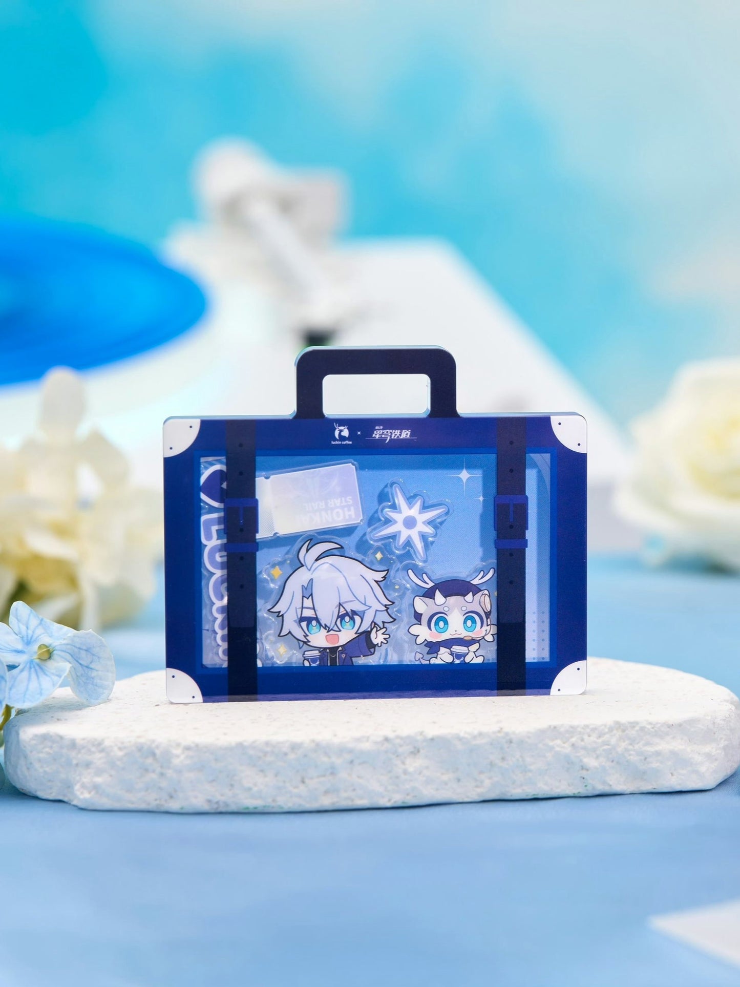 Acrylic Strap en Forme de Malette [Honkai: Star Rail] - Phainon - Luckin Cafe Collab