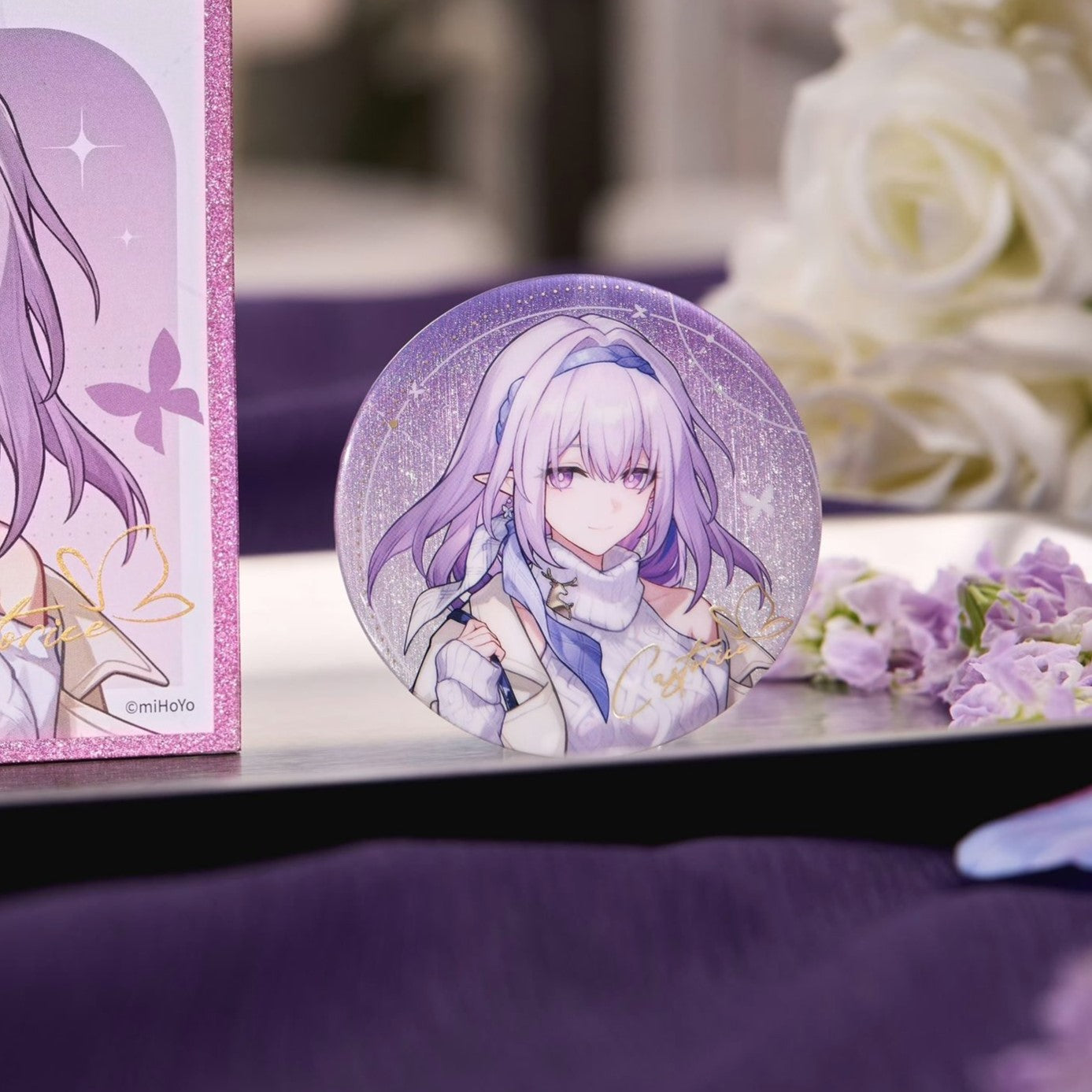 Badge [Honkai: Star Rail] - Castorice - Luckin Cafe Collab