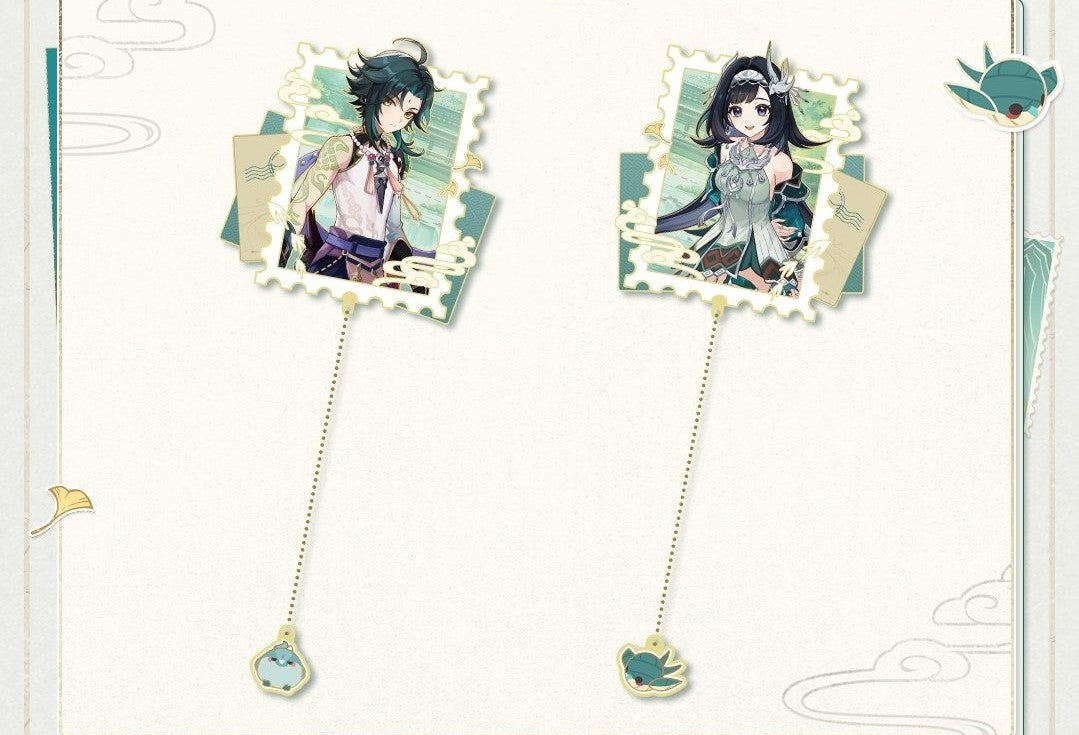 Metal Bookmark [Genshin Impact] - Genshin Impact x Guizhou collaboration