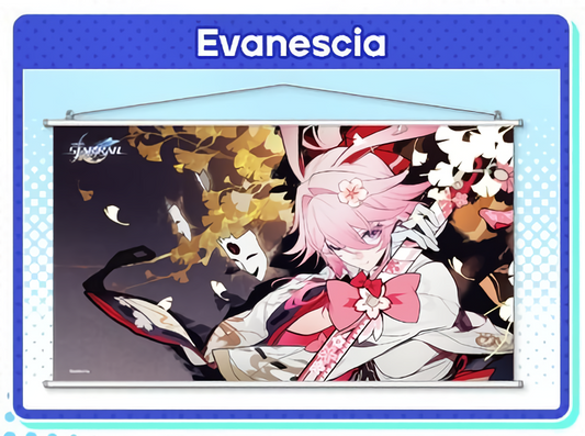 (PICKUP jusqu'au 28/04/26) Wallscroll / Tapisserie [Honkai: Star Rail] - Evanescia - 3rd Anniversary Celebration