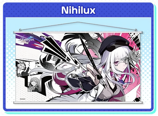 (PICKUP jusqu'au 28/04/26) Wallscroll / Tapisserie [Honkai: Star Rail] - Nihilux - 3rd Anniversary Celebration