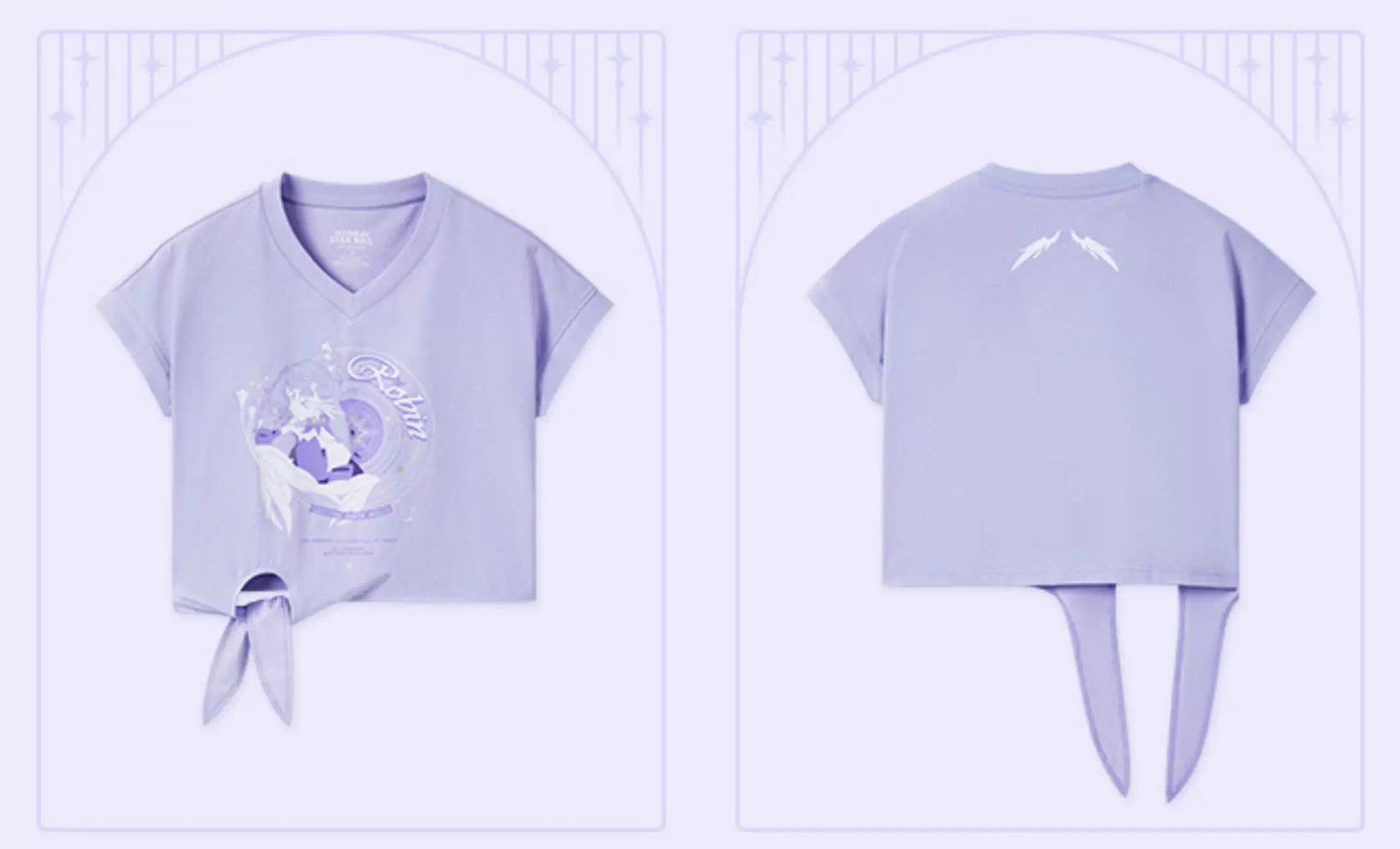 T-shirt [Honkai Star Rail] - Court Violet - Robin Impressions