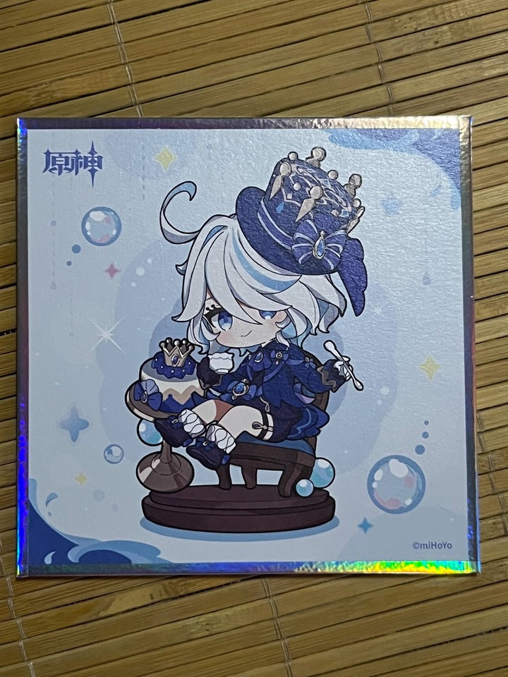 Shikishi [Genshin Impact] - Furina - Sweet Afternoon Ode Figure Illustration - Limited