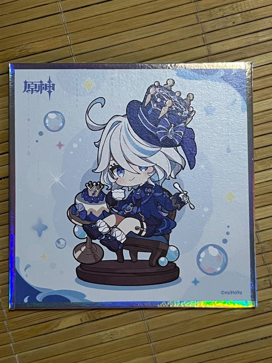 Shikishi [Genshin Impact] - Furina - Sweet Afternoon Ode Figure Illustration - Limited