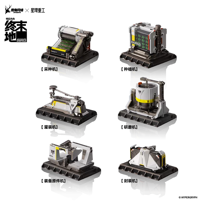 Figurine Maquette [Arknights: Endfield] - Heavy Industrial Protocol - Set B - AIC Automated Industy Complex Series (Aleatoire)