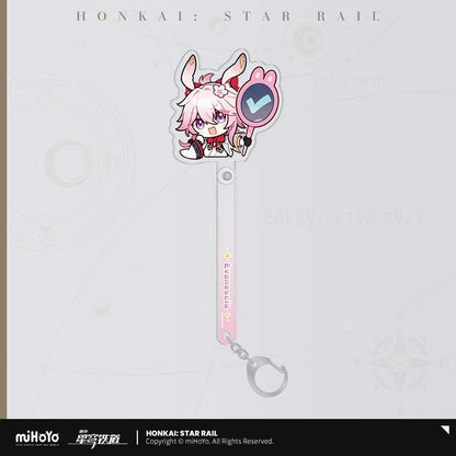 Acrylic Stick Keychain [Honkai: Star Rail] - Evanescia - Pom Pom Exhibition Hall series