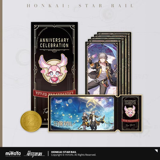 Carte Laser Commémoratives [Honkai: Star Rail] - Full Set - 3rd Anniversary Celebration