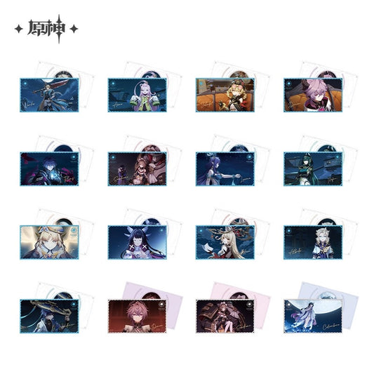 Cartes de Collection Set [Genshin Impact] - Moonlit Ballad of the Night - Prelude to Moonlight PV (Aléatoire)