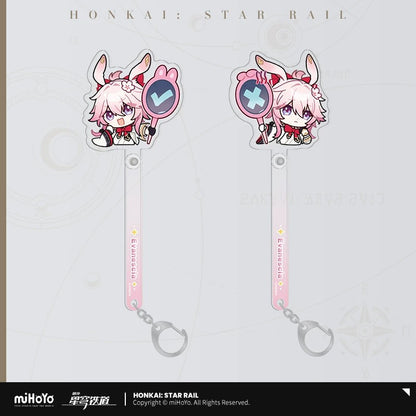 Acrylic Stick Keychain [Honkai: Star Rail] - Evanescia - Pom Pom Exhibition Hall series