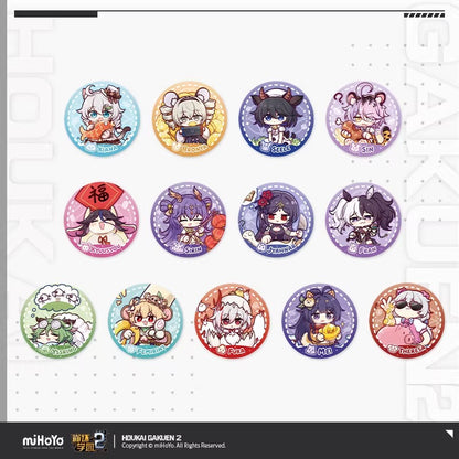 Badge en PU [Houkai Gakuen 2] - Zodiac Fantasy series (Aleatoire)