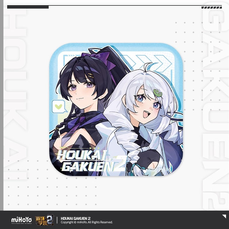 Badge [Houkai Gakuen 2] - Kiana / Mei - Best Partner