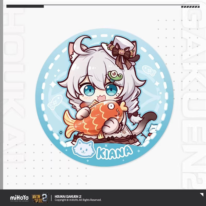 Badge en PU [Houkai Gakuen 2] - Zodiac Fantasy series (Aleatoire)