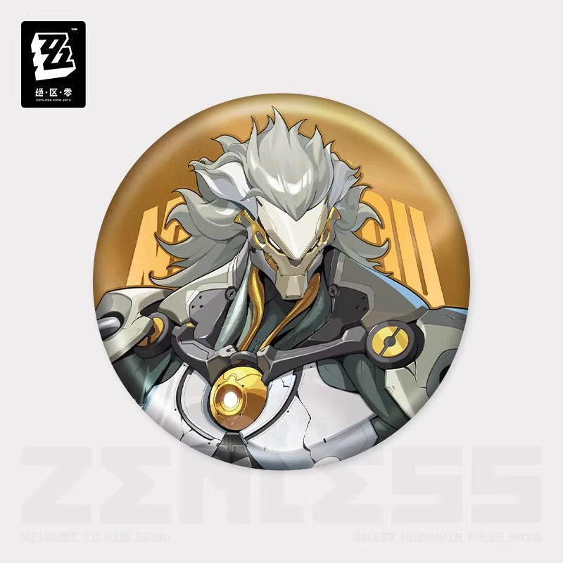 Badge [ZZZ Zenless Zone Zero] - Krampus Compliance Authority - Portrait Series