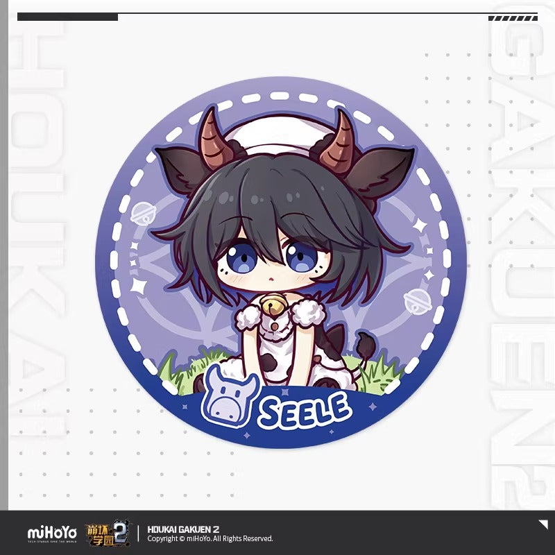 Badge en PU [Houkai Gakuen 2] - Zodiac Fantasy series (Aleatoire)